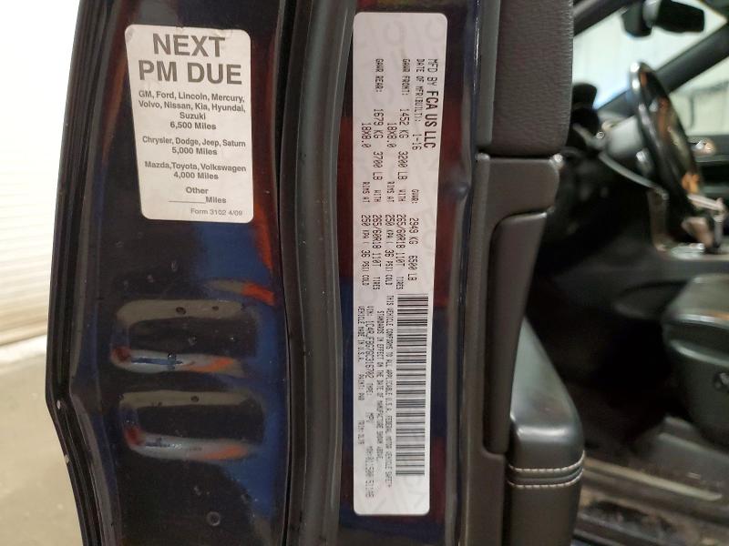Продаж на аукціоні авто 2016 Jeep Grand Cherokee, vin: 1C4RJFBG7GC316702, номер лоту: 64924426