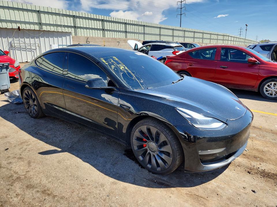2022 Tesla Mdl 3 მანქანა იყიდება აუქციონზე, vin: 5YJ3E1EC8NF135789, აუქციონის ნომერი: 64932916