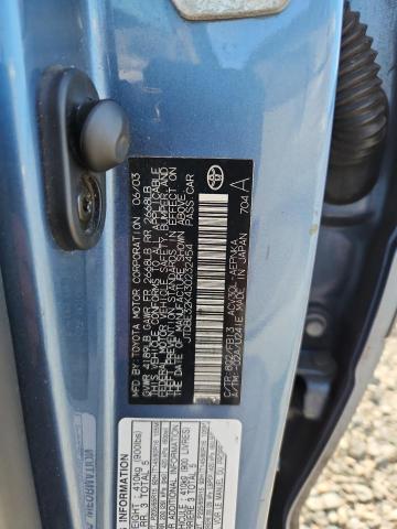 Продажа на аукционе авто 2003 Toyota Camry, vin: JTDBE32K430232454, номер лота: 64637856