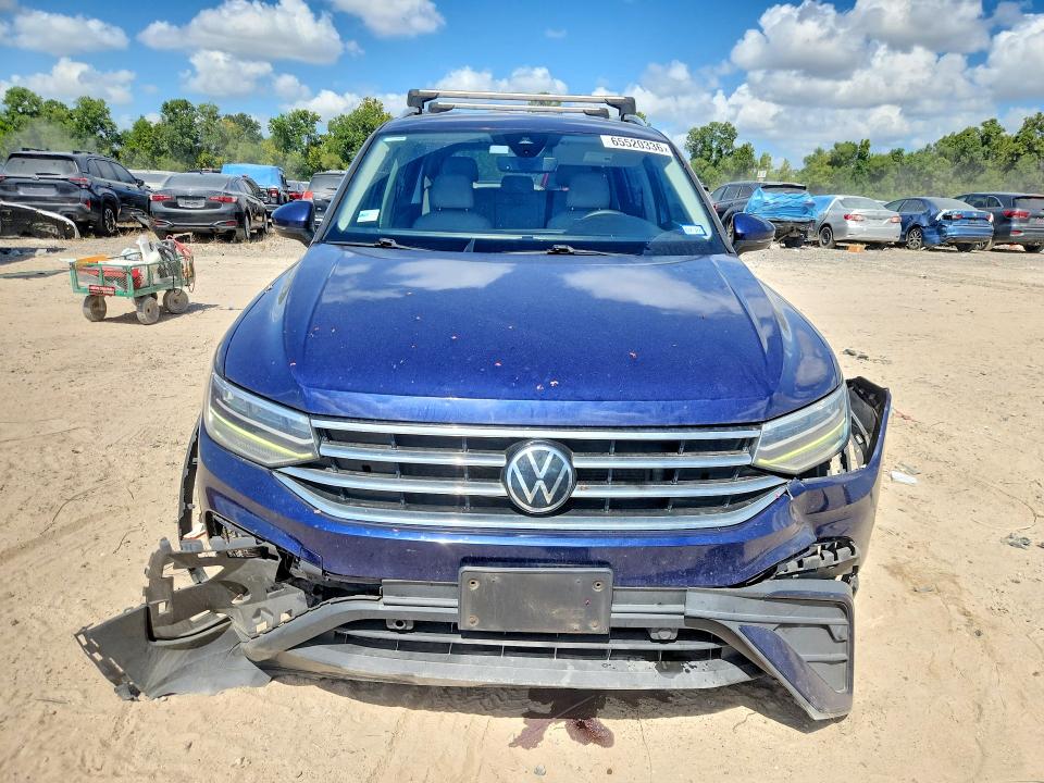 Aukcja sprzedaży 2022 Volkswagen Tiguan, vin: 3VV3B7AX9NM098754, numer aukcji: 65520336