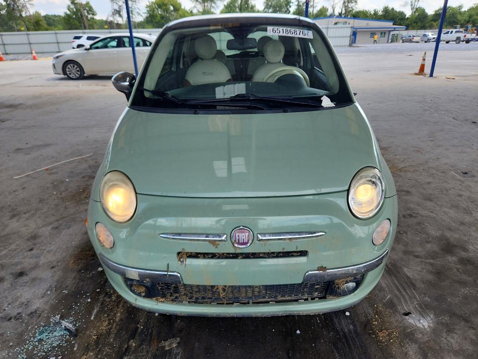 65186876 :رقم المزاد ، 3C3CFFCR6DT554309 vin ، 2013 Fiat 500 مزاد بيع