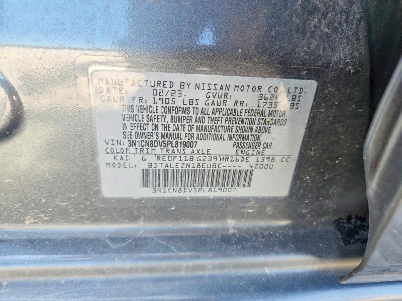 Aukcja sprzedaży 2023 Nissan Versa, vin: 3N1CN8DV5PL819007, numer aukcji: 65114666