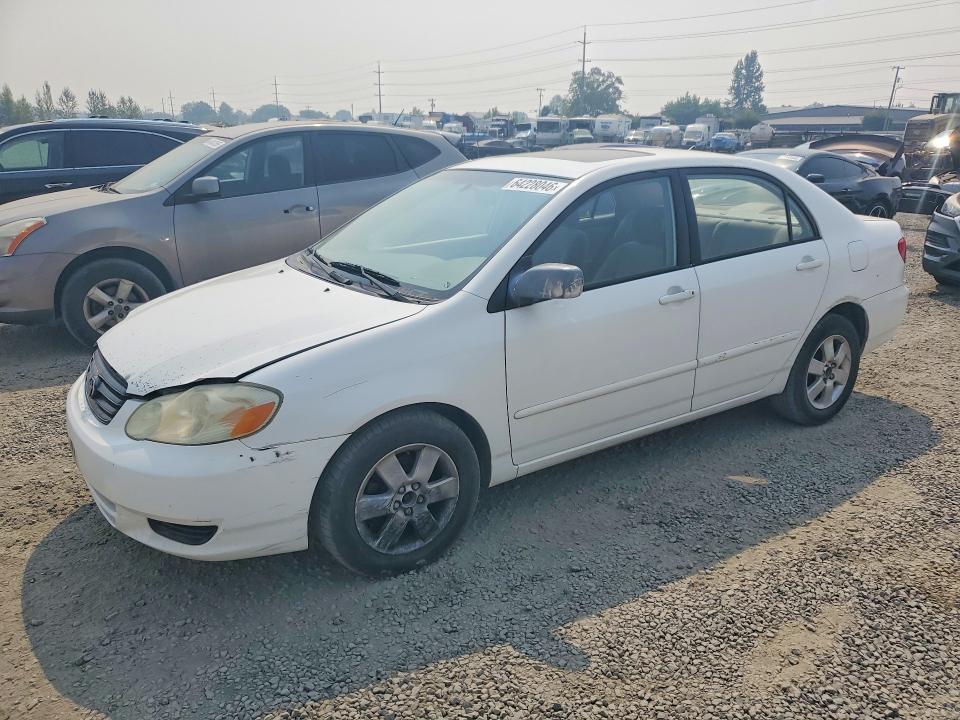 2003 Toyota Corolla მანქანა იყიდება აუქციონზე, vin: 1NXBR38E93Z024774, აუქციონის ნომერი: 64228046