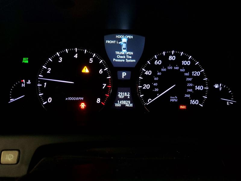 66308186 :رقم المزاد ، JTHCL46F995004621 vin ، 2009 Lexus Ls مزاد بيع