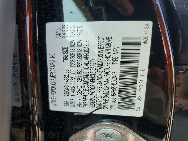 Продаж на аукціоні авто 2017 Acura Rdx, vin: 5J8TB4H55HL002403, номер лоту: 65206696