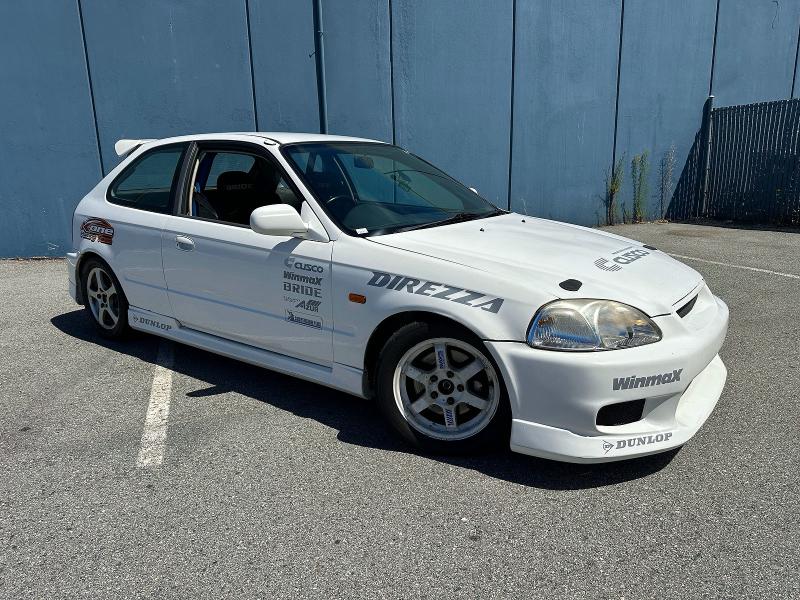 1997 Honda Civic Type მანქანა იყიდება აუქციონზე, vin: EK91002987, აუქციონის ნომერი: 65570166