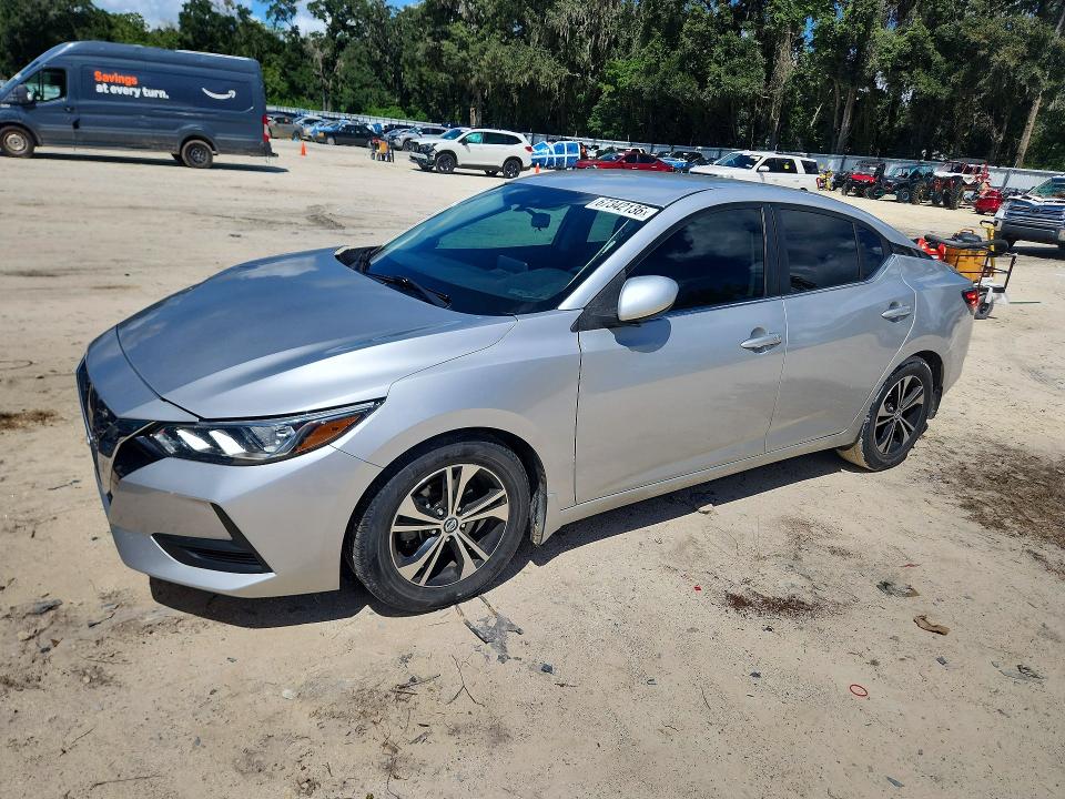 67342136 :رقم المزاد ، 3N1AB8CV0MY206714 vin ، 2021 Nissan Sentra مزاد بيع