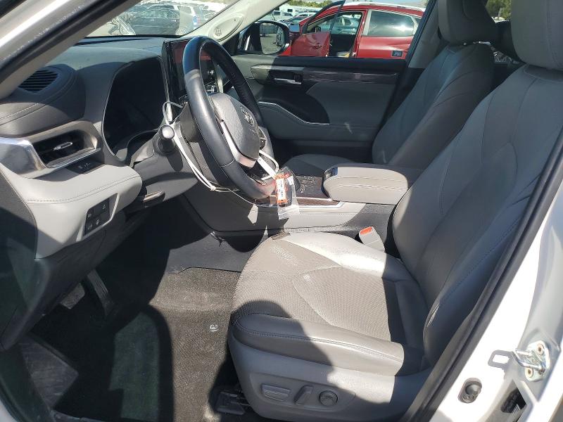 2023 Toyota Highlander Hybrid მანქანა იყიდება აუქციონზე, vin: 5TDYARAH4PS522887, აუქციონის ნომერი: 64062776