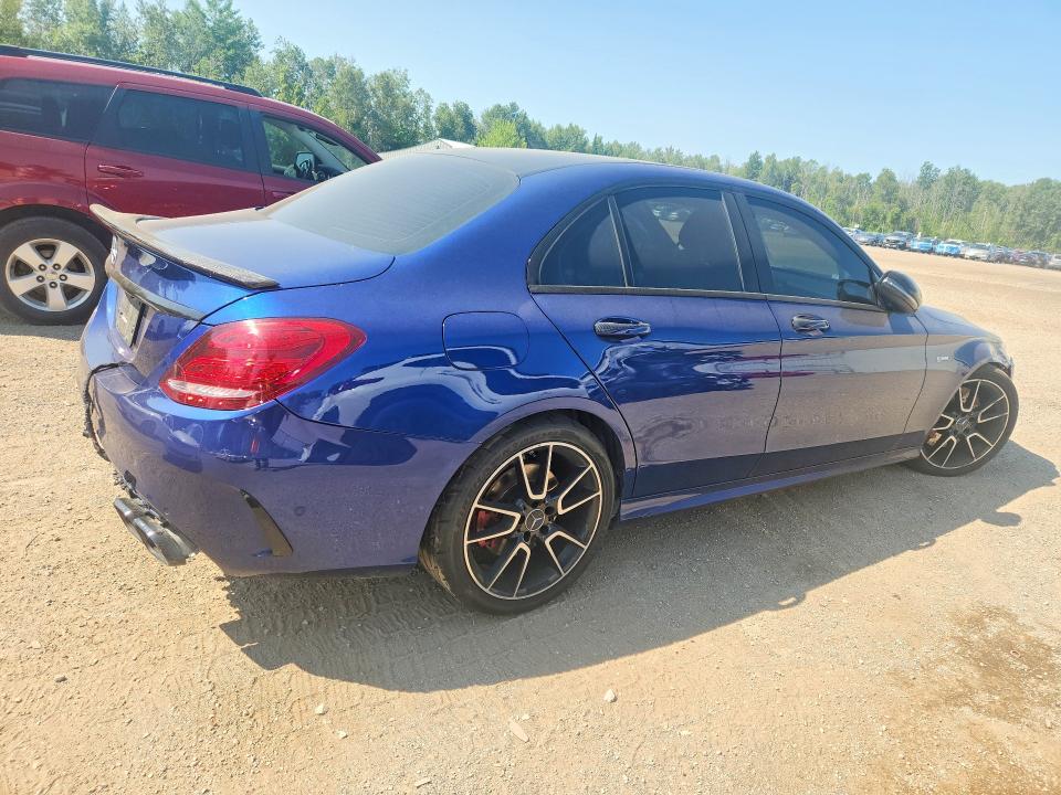 62674126 :رقم المزاد ، 55SWF6EB0HU191159 vin ، 2017 Mercedes-benz C مزاد بيع