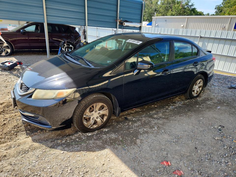 Продажа на аукционе авто 2014 Honda Civic, vin: 2HGFB2F56EH524597, номер лота: 65169736
