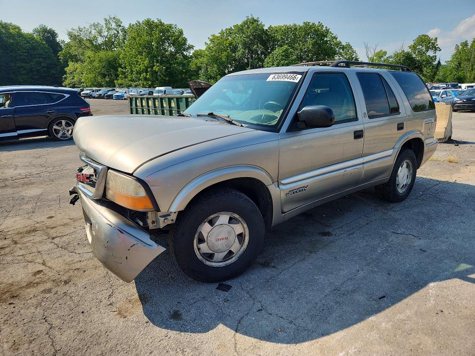 2000 Gmc Jimmy მანქანა იყიდება აუქციონზე, vin: 1GKCS13W2Y2381979, აუქციონის ნომერი: 63699466