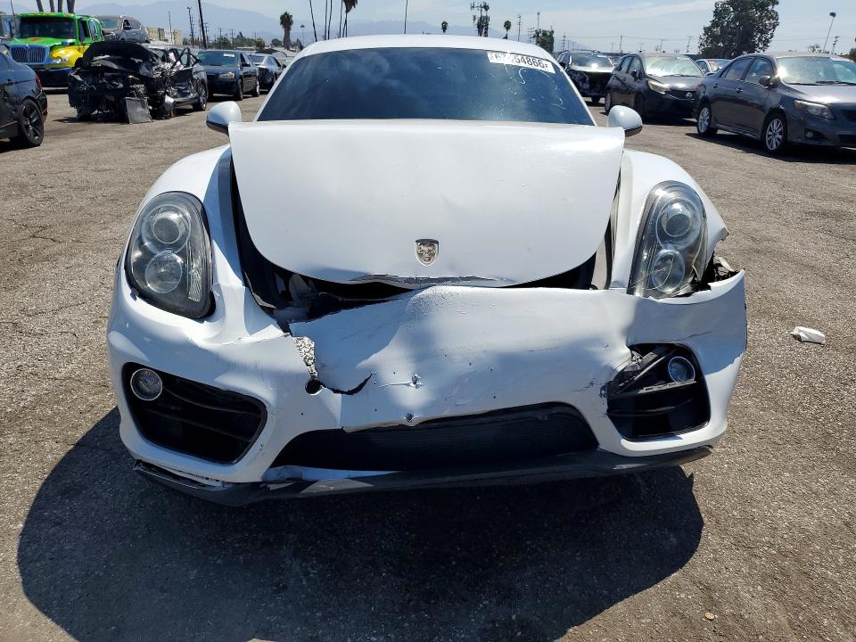 63954866 :رقم المزاد ، WP0AA2A84FK162003 vin ، 2015 Porsche Cayman مزاد بيع