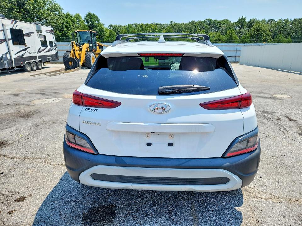 64130166 :رقم المزاد ، KM8K32AB7NU768307 vin ، 2022 Hyundai Kona مزاد بيع