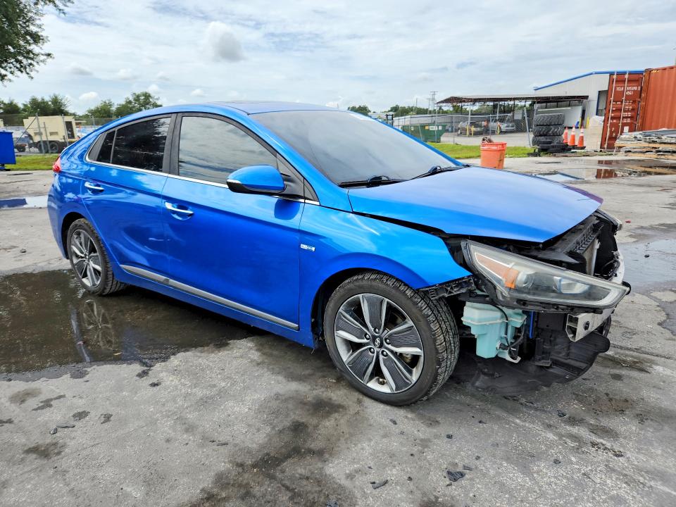 Продажа на аукционе авто 2017 Hyundai Ioniq, vin: KMHC85LCXHU035475, номер лота: 63852916