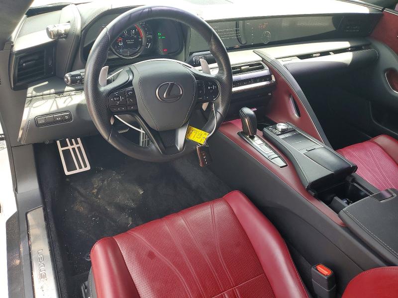 64100176 :رقم المزاد ، JTHHP5AY4JA005860 vin ، 2018 Lexus Lc مزاد بيع