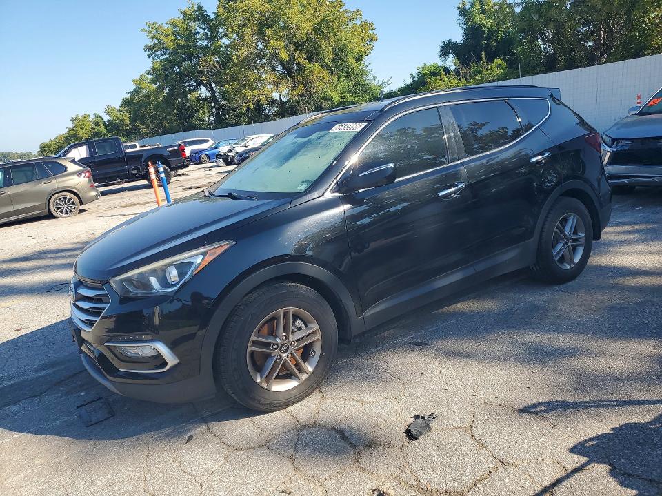 2018 Hyundai Santa Fe Sport მანქანა იყიდება აუქციონზე, vin: 5XYZU3LB9JG559598, აუქციონის ნომერი: 66435966