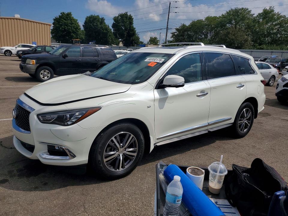 66950176 :رقم المزاد ، 5N1DL0MM5KC548451 vin ، 2019 Infiniti Qx60 مزاد بيع