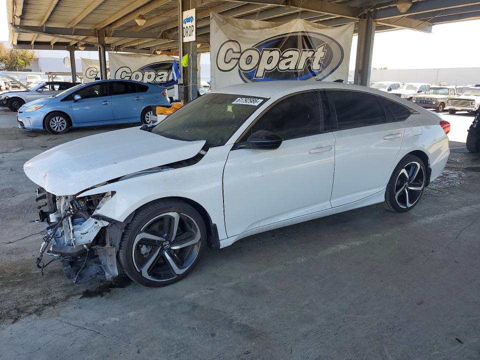 2022 Honda Accord მანქანა იყიდება აუქციონზე, vin: 1HGCV1F3XNA106643, აუქციონის ნომერი: 61792986