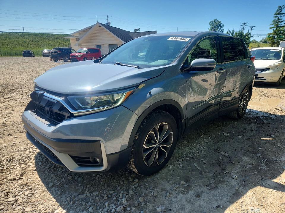 2021 Honda Cr-v მანქანა იყიდება აუქციონზე, vin: 5J6RW2H52ML024719, აუქციონის ნომერი: 63684666