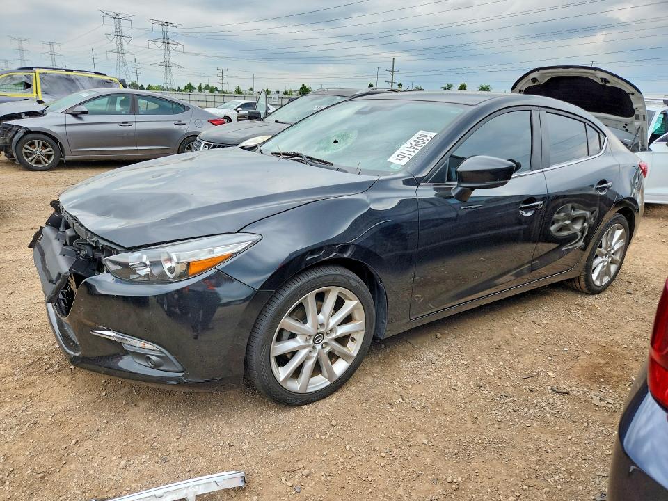 63994116 :رقم المزاد ، 3MZBN1W32HM136055 vin ، 2017 Mazda 3 مزاد بيع