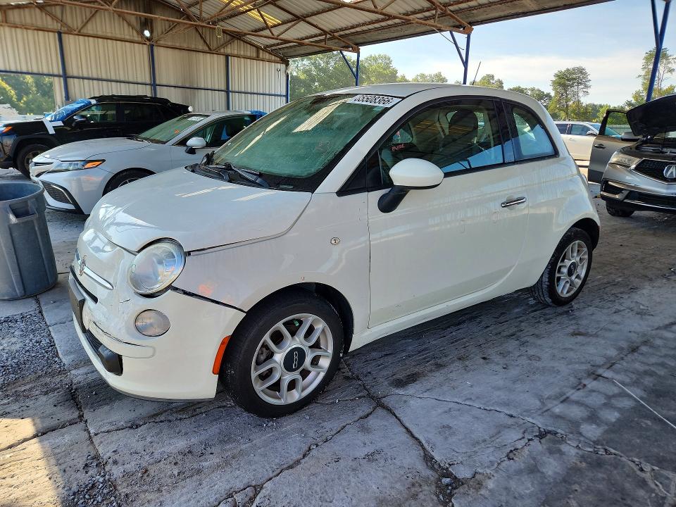 Продаж на аукціоні авто 2015 Fiat 500, vin: 3C3CFFAR9FT609664, номер лоту: 65508366