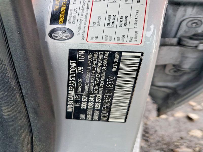 Aukcja sprzedaży 2015 Mercedes-benz E, vin: WDDHF5KB5FB118352, numer aukcji: 65738316