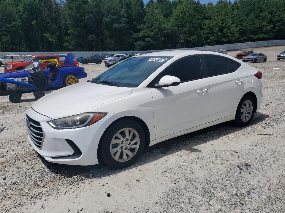Auction sale of the 2017 Hyundai Elantra, vin: 5NPD74LF3HH194459, lot number: 64973356