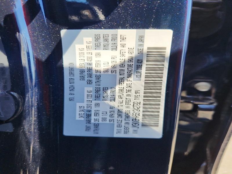 Продажа на аукционе авто 2025 Mazda Cx-90, vin: JM3KKBHA6S1242792, номер лота: 63426566