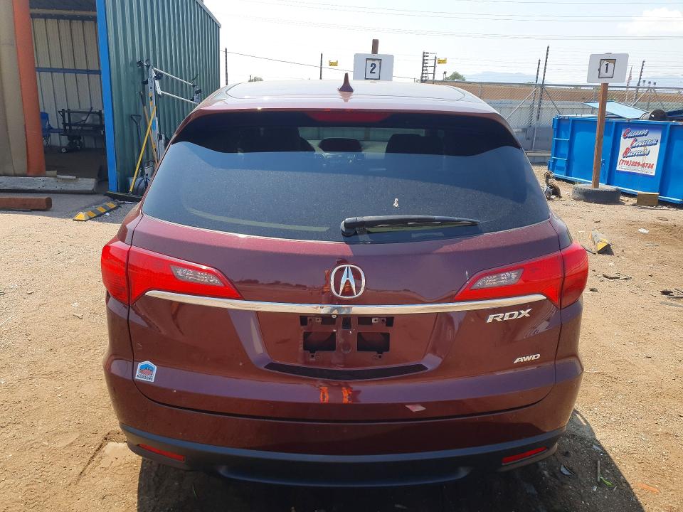 64264586 :رقم المزاد ، 5J8TB4H53FL011002 vin ، 2015 Acura Rdx مزاد بيع