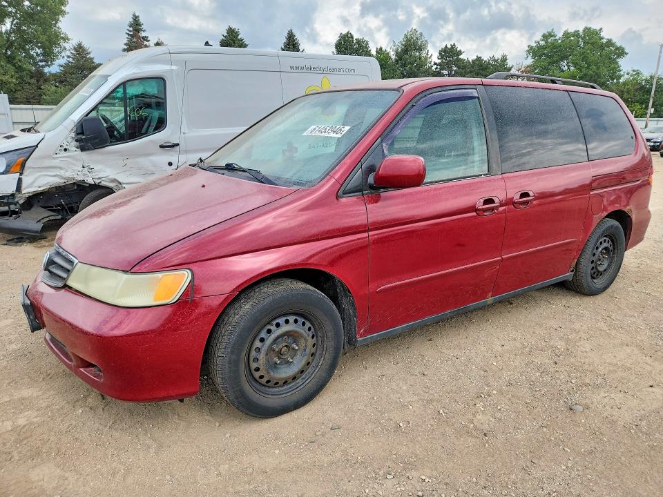 Продажа на аукционе авто 2003 Honda Odyssey, vin: 5FNRL18063B141167, номер лота: 61453946