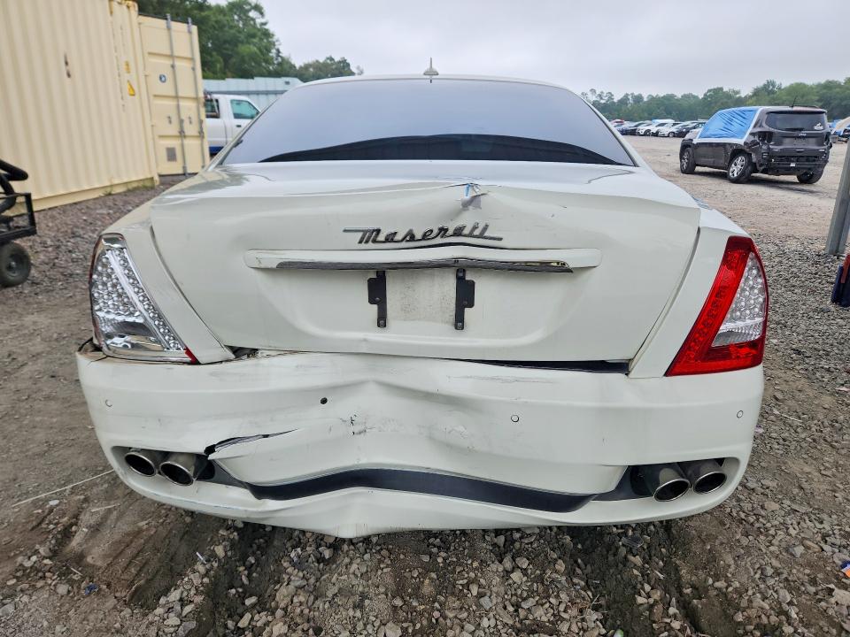 2012 Maserati Quattroporte მანქანა იყიდება აუქციონზე, vin: ZAM39JKA3C0063995, აუქციონის ნომერი: 63736266