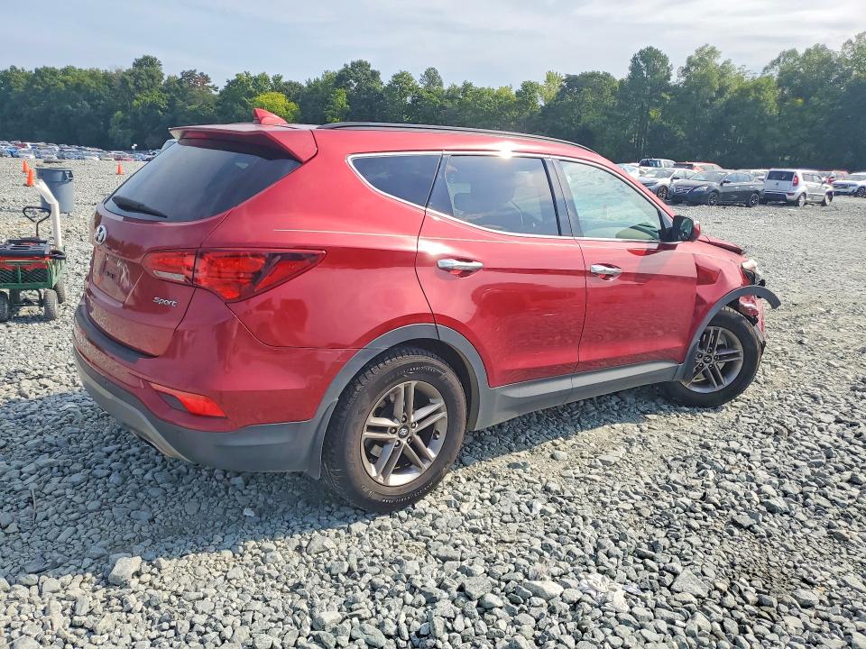 Продажа на аукционе авто 2017 Hyundai Santa Fe Sport, vin: 5XYZU3LB9HG496853, номер лота: 65222716