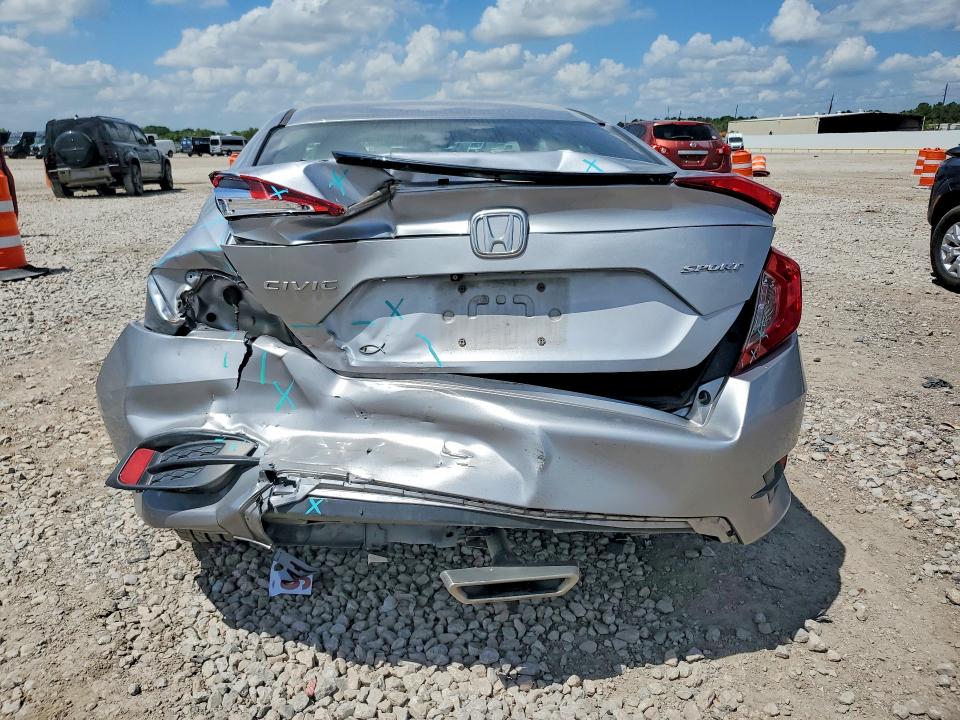 64893646 :رقم المزاد ، 19XFC2F83LE010494 vin ، 2020 Honda Civic مزاد بيع