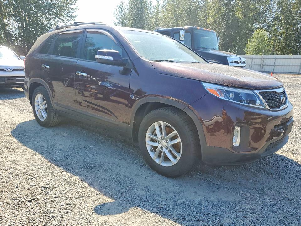 66630016 :رقم المزاد ، 5XYKT3A62FG646504 vin ، 2015 Kia Sorento مزاد بيع