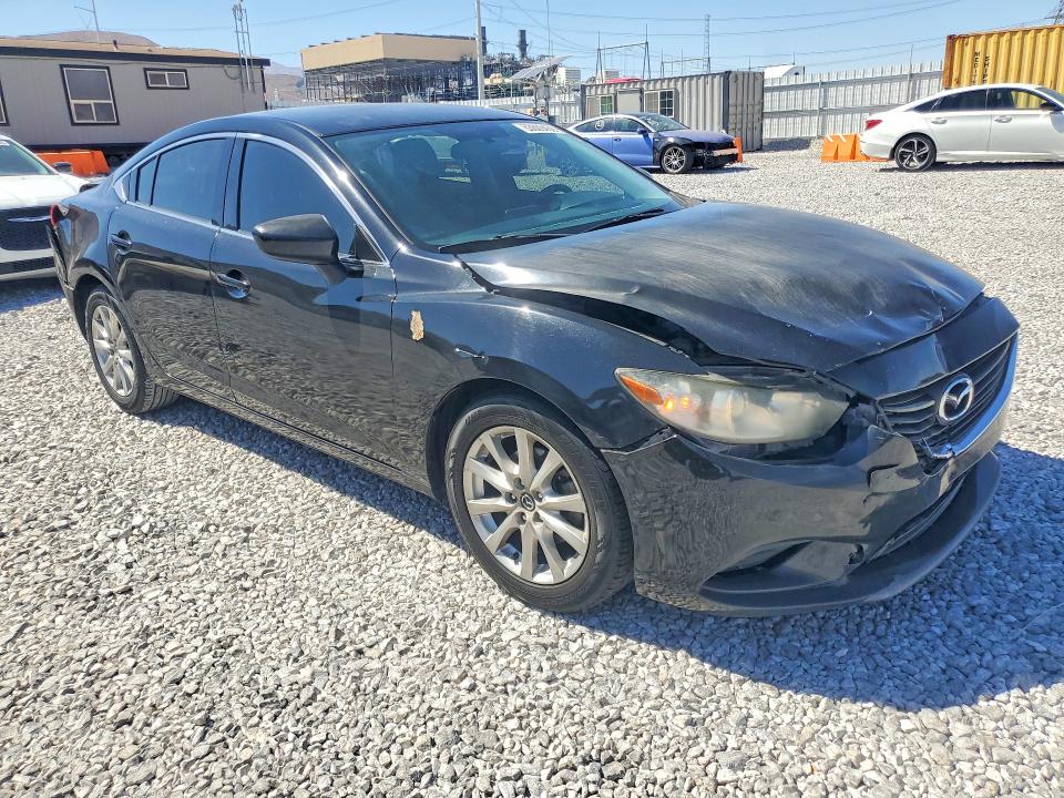 2016 Mazda 6 მანქანა იყიდება აუქციონზე, vin: JM1GJ1U51G1445889, აუქციონის ნომერი: 63609436