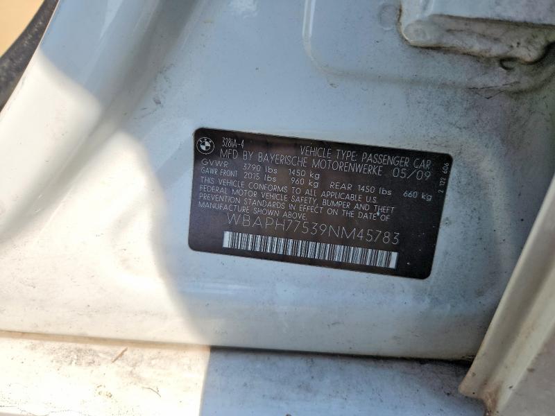64779026 :رقم المزاد ، WBAPH77539NM45783 vin ، 2009 Bmw 328 مزاد بيع