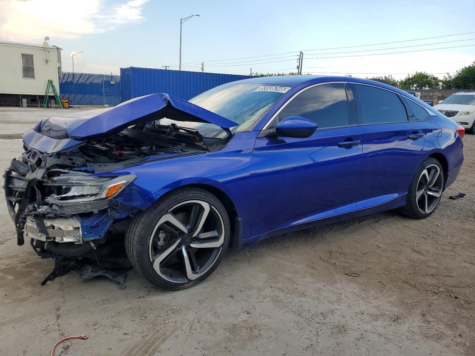 Auction sale of the 2019 Honda Accord, vin: 1HGCV1F33KA107709, lot number: 65606346