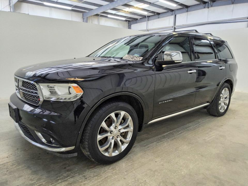 2018 Dodge Durango მანქანა იყიდება აუქციონზე, vin: 1C4RDHEG4JC186528, აუქციონის ნომერი: 66051646