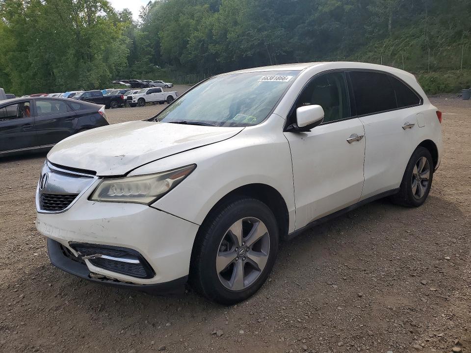 Auction sale of the 2014 Acura Mdx, vin: 5FRYD3H20EB011313, lot number: 66381866