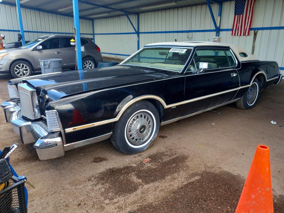 65891936 :رقم المزاد ، 6Y89A822943 vin ، 1976 Lincoln Continental مزاد بيع