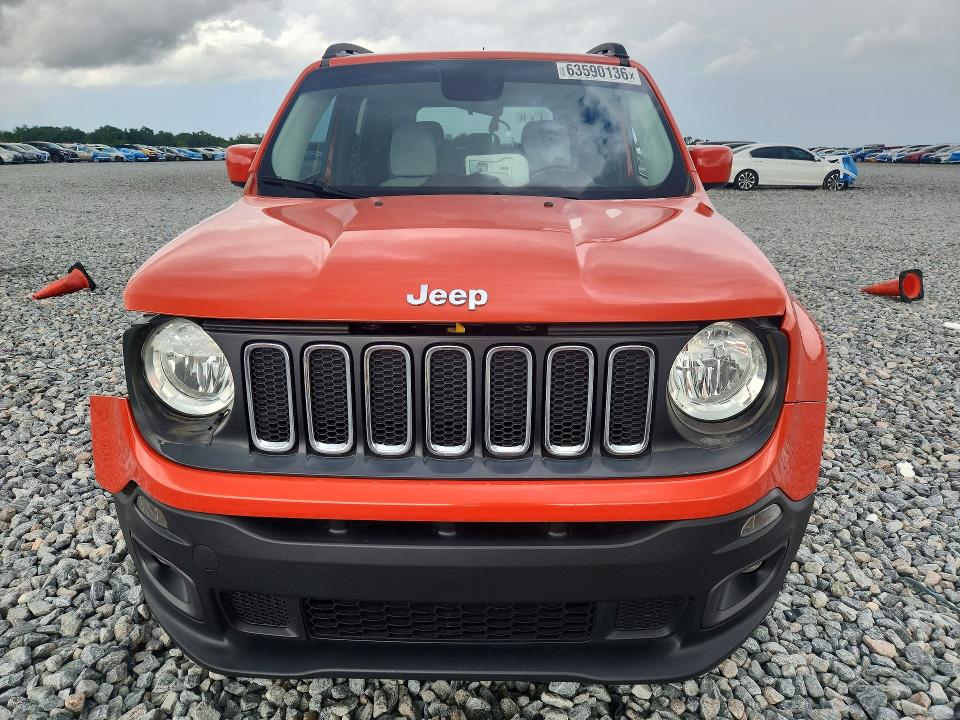2017 Jeep Renegade მანქანა იყიდება აუქციონზე, vin: ZACCJABB5HPF50475, აუქციონის ნომერი: 63590136