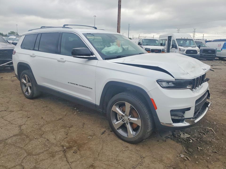 64284796 :رقم المزاد ، 1C4RJKBG0M8205450 vin ، 2021 Jeep Grand Cherokee مزاد بيع