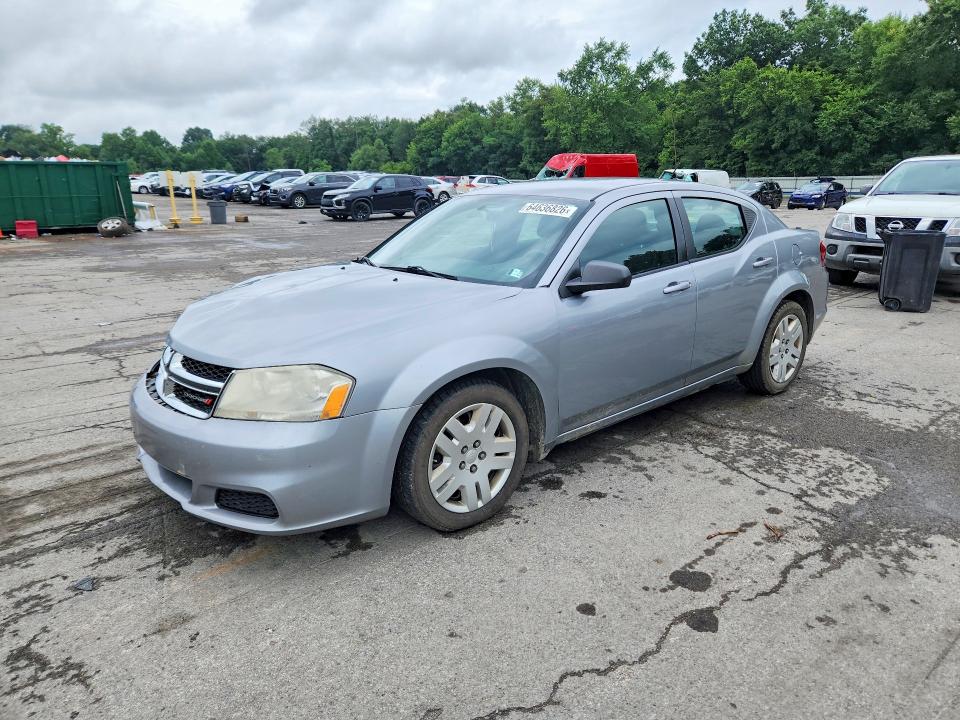 64636826 :رقم المزاد ، 1C3CDZAB7EN203701 vin ، 2014 Dodge Avenger مزاد بيع