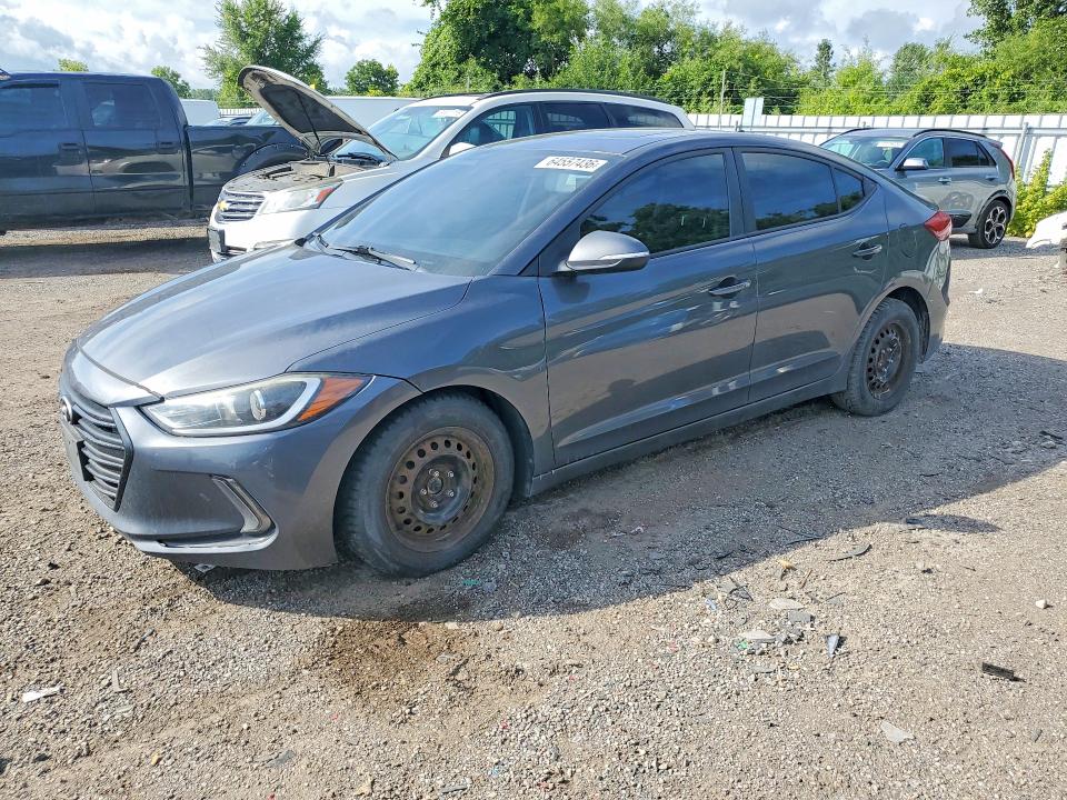 2018 Hyundai Elantra მანქანა იყიდება აუქციონზე, vin: KMHD84LF8JU581075, აუქციონის ნომერი: 64557436