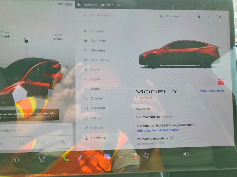 Aukcja sprzedaży 2026 Tesla Model Y, vin: 7SAYGDEDXTF621711, numer aukcji: 63438246