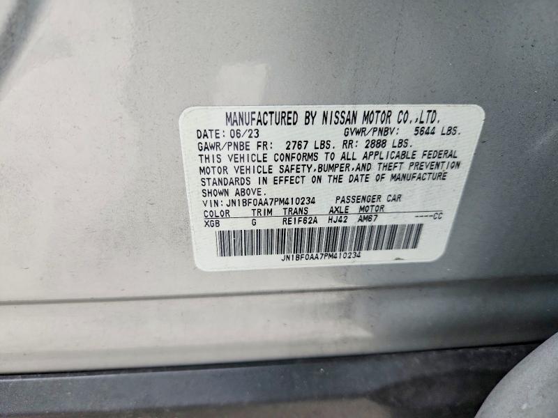 Продажа на аукционе авто 2023 Nissan Ariya, vin: JN1BF0AA7PM410234, номер лота: 66791146
