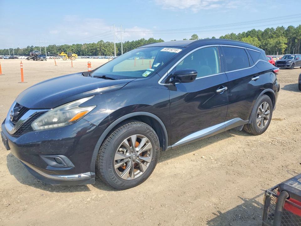Aukcja sprzedaży 2018 Nissan Murano, vin: 5N1AZ2MH1JN150995, numer aukcji: 63819216
