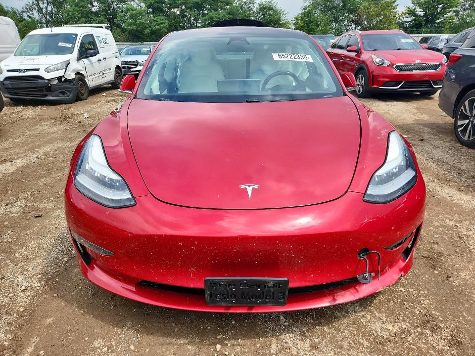 2018 Tesla Model 3 მანქანა იყიდება აუქციონზე, vin: 5YJ3E1EBXJF099654, აუქციონის ნომერი: 65222336