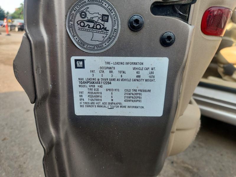 Auction sale of the 2004 Buick Lesabre, vin: 1G4HP54K444112284, lot number: 64283816
