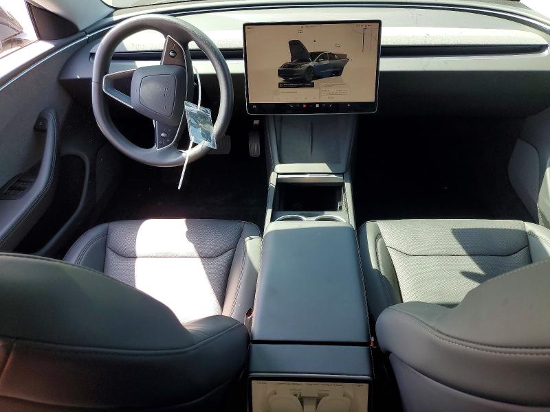 2024 Tesla Model 3 მანქანა იყიდება აუქციონზე, vin: 5YJ3E1EAXRF847080, აუქციონის ნომერი: 64133046